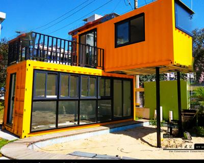 Chine Modern steel movable, convertible and large detachable container house à vendre