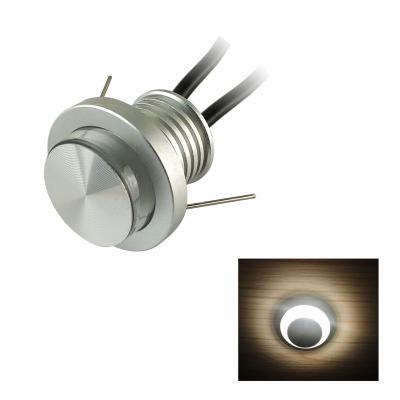 China Anti-glare IP67 1W mini LED pavement underground waterproof downlight for apartment step lighting for sale