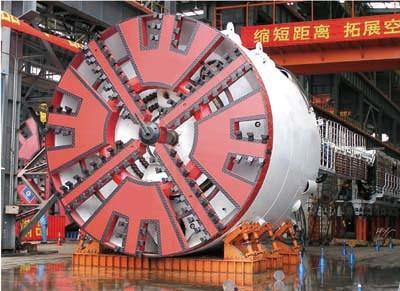 China 15KW TBM tunnel boring machine 250mm - 5000mm for Tunnel construction for sale