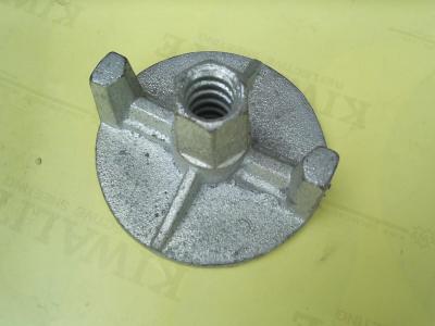 China Customized Casting Iron Scaffolding Part Anchor Plate Or Tie Rod Nut  For Formwork Systerm for sale