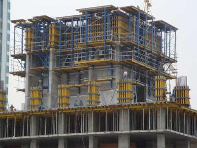 China High building Steel auto climbing formwork system For Vertical Wall and Arced Wall for sale