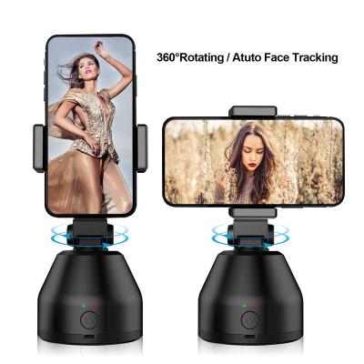 China Souing Genie Gimbal Selfie 360 ​​Rotation Robot Smart PORTABLE Rechargeable Video Camera Shooting Face Object Tracking Phone Holder Auto for sale