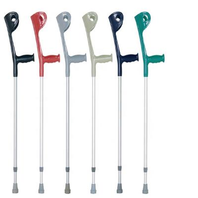 China Elbow Walking Crutches Clinically Adjustable Aluminum Forearm Sole / Anti-Slip Foot for sale