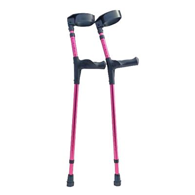 China Aluminum Alloy Disabled Crutches Aluminum Elbow Supports Adults Children Forearm Crutches for sale