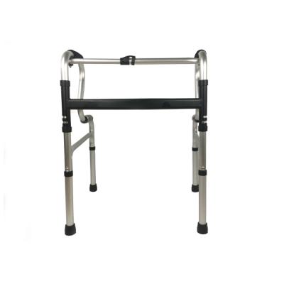 China Aluminum+painting Product Name: Folding Mobility Frame Walker Walking Aids For Adults for sale