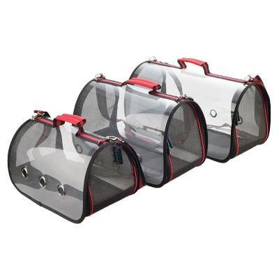 China New Design High Quality Pet Stored Travel Bag Pet Cages Breathable Carriers Pet Carrier Bag for sale