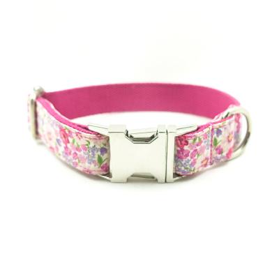 China New Product Viable Metal Buckle Adjustable Petto Dog Collar Dog Collar Anti-bite Pink Thickened Dog Collar for sale