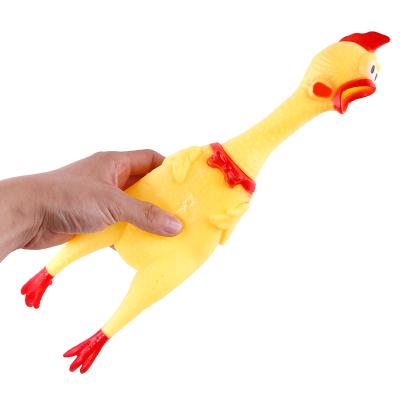 China New Design Smart Stocked Pet Toys Set Interactive Squeaky Chew Dog Toys For Dogs Chewers Aggressive Screaming Chicken for sale