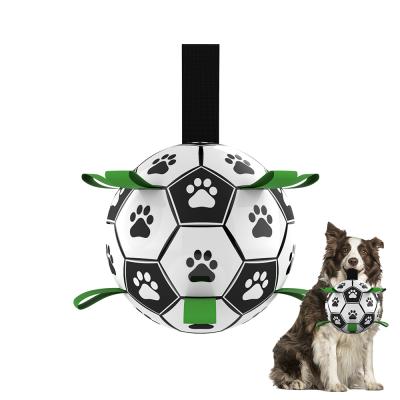 China Factory direct outdoor interactive grab dog toy ball soccer dog football viable for sale