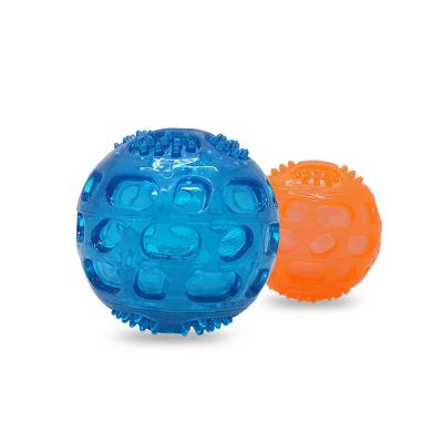 China Sustainable Toy Ball Clanging Dog Toy Bite-Resistant Molar Pups Pet Supplies for sale