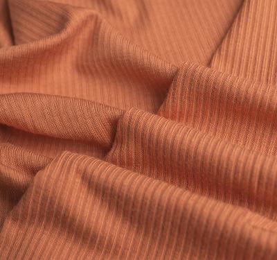 China Wholesale 200g rib breathable premium viscous thermal underwear fabric custom rayon knit fabrics for sale