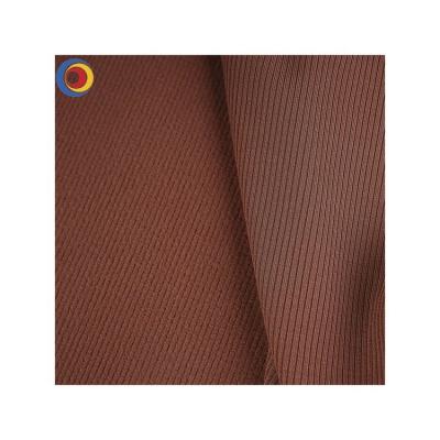 China Soft 40s Brushed Acrylic Blend Fabric Faced Single Side Rib Fabric 220g Wool Rayon Single Side Cotton Fabric For Underwear for sale