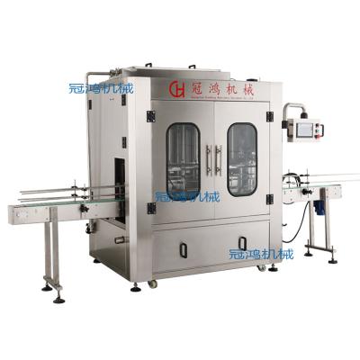 China Best Food Selling Bottling Machine Semi Automatic Wine Beverage Glass Bottles 4 Heads Glass Filling Machine for sale