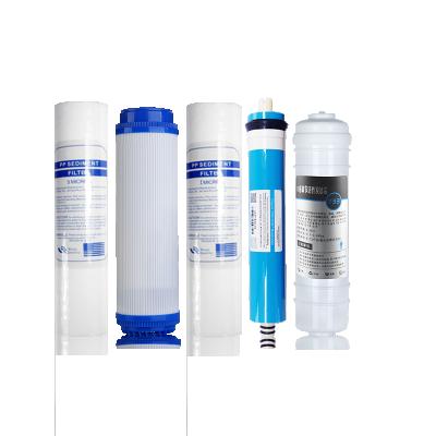 China Easy To Change Filter PP UDF CTO RO T33 Membrane Filters For Build-in Water Tank 150 G/D RO Water Filter System for sale