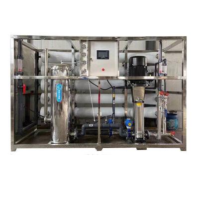 China 10t/h Outdoor RO Reverse Osmosis Water Purification Industrial Equipment for sale