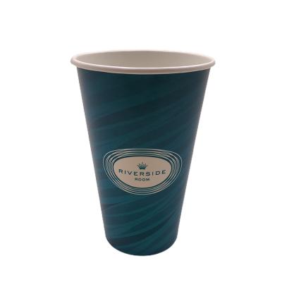 China Eco Friendly Design Beverage Disposable Biodegradable Printed Compostable Paper Cup for sale