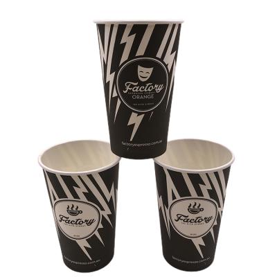 China Disposable Custom Customized Paper Cup Coffee Cup Beverage Cups for sale