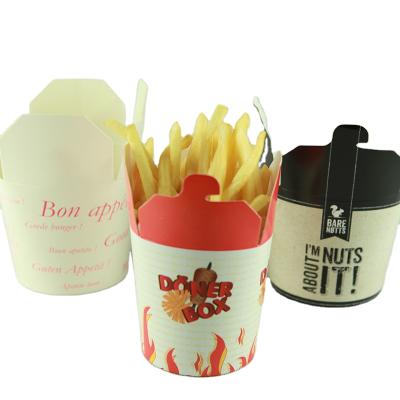 China Eco - Friendly Disposable Noodle Box Fries Disposable Paper Cup for sale