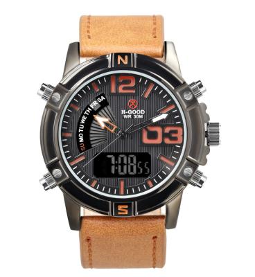 China H-GOOD 773 Waterproof Military Sports Alarm Watch Quartz Digital Casual Fashion Watch Relogio Masculino for sale