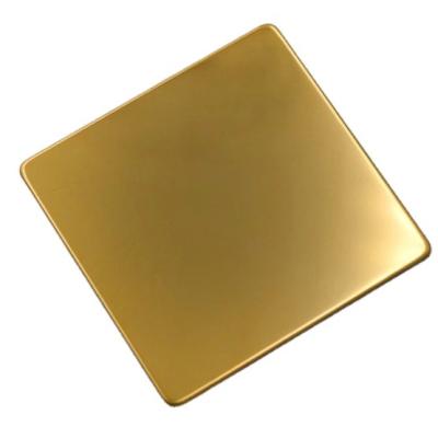 China Gold Plating Decorative Plate Customized High End Stainless Steel For Interior Decoration And Art Layout for sale