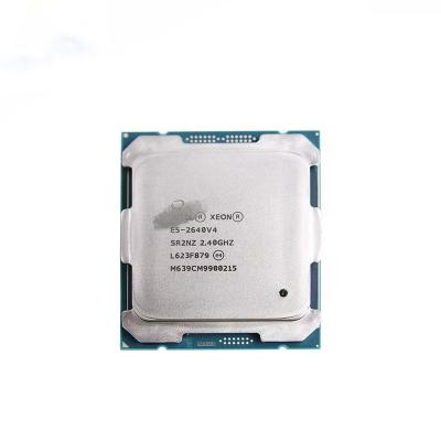 China Cheapest Cost While Highest Quality Used CPUs For INTEL XEON E5-2640 v4 Processor SR2NZ 10 Cores 25M Cache 2.40 GHz CPU E5-2640V4 for sale