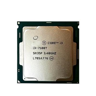 China Cheapest Cost While Highest Quality For Intel Core i3-7100T i3 7100T 3.4 GHz Dual Core Quad-Thread CPU Processor 3M 35W LGA 1151 for sale