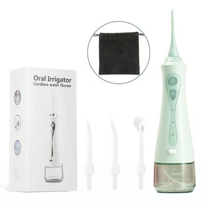 China Car Water Flosser For C9 Teeth Green Water Flosser With Toothbrush Teeth Water Flosser for sale