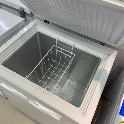 China Factory BD-138 OEM 12v Wholesale Commercial 50 200l Home Hotel Home Hotel Deep Chest Freezer Mini With Glass Door for sale