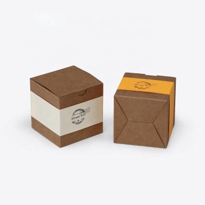 China Handmade Custom Kraft Paper Coffee Gift Coffee Mug Folding Corrugated Paper Packaging Shipping Boxes for sale