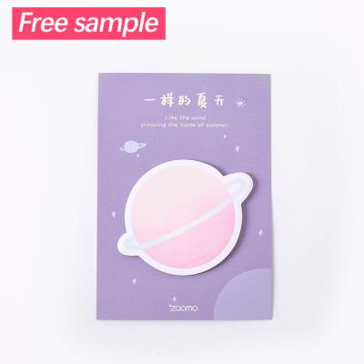 China OEM Design Cute Self Adhesive Stick Stationary Notes Personalized Promotional Sticky Note Pad for sale