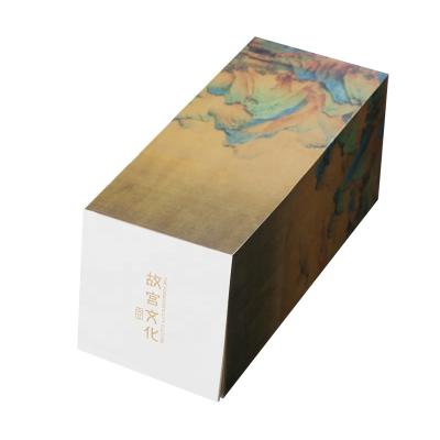 China Custom Loose Leaf Print The Imperial Palace Notepad Paper Pad 500 Sheets Artistic Note Pad for sale