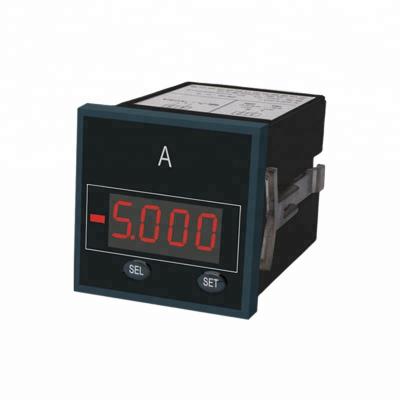 China 193I-DX1 Single Phase Ammeter Digital Display DC AC 12V 193I-DX1 Ammeter for sale