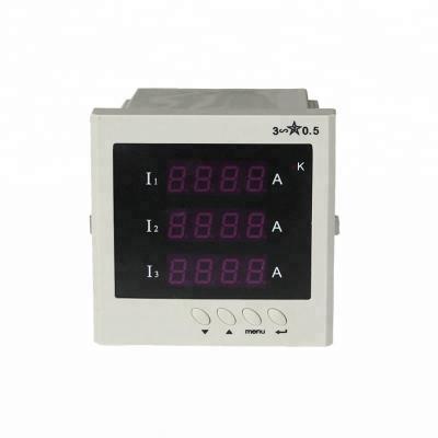 China BJ-192I-9K4 3 Phase 100V Digital Display Panel Mount Ammeter With LCD Display 192I-9K4 for sale