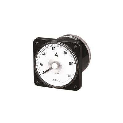 China Marine Wide Angle Analog Meter KLY-L1101A 110*110mm Move-coil AC100/5A 240C Ammeter KLY-L1101A for sale