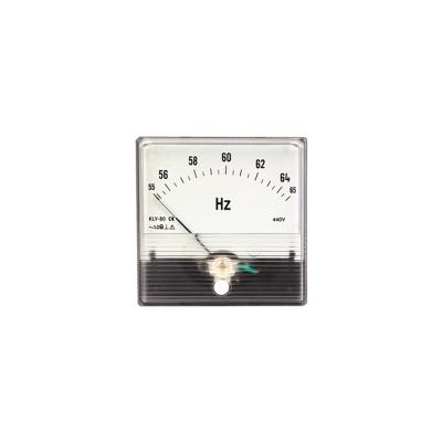 China 400V 45-55HZ Analog Frequency Meter Display Panel Meter, 4518/45L9/2108/LS-110-HZ Analog Hz Meter for sale