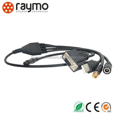 China DB9 electrical equipment and plug socket connector with cable for sale