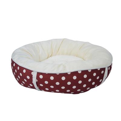 China Newleader Luxury Waterproof Washable Large Dog Bed With Soft Thick PP Cotton Filling For Small And Medium Dogs for sale