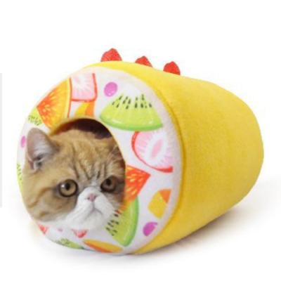 China Newleader Waterproof Cute Custom Size Wash Folding Pet Toy Pet Nest Drilling for sale