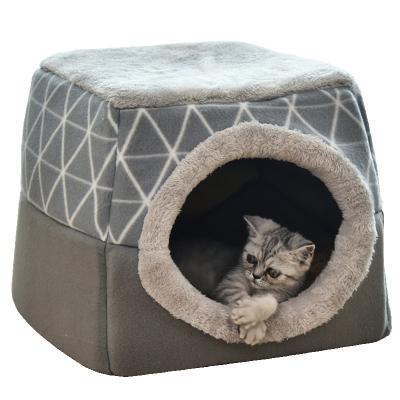 China Hot Sale Particle Non-slip Bottom Gray Waterproof / Black Soft Comfortable Pet Bed Mat for sale