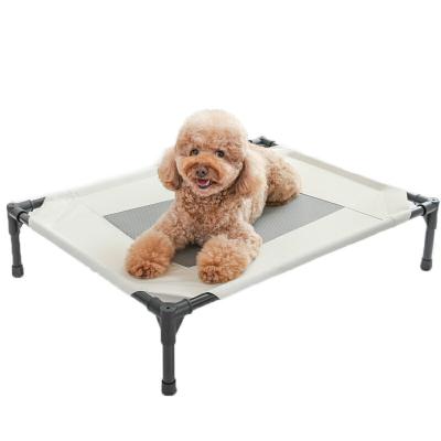 China New Season Waterproof Dog and Cat Removable Sleeping Solid Wood Canvas Camp Bed for sale