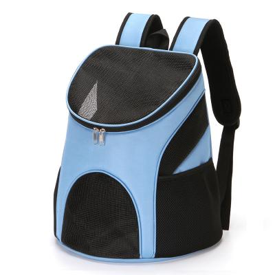 China Large Viable High Quality Breathable Shockproof Dog Cat Outside Backpack Bag Of Three Sides Space for sale