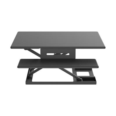 China 2022 Summer Hot Seller Adjustable Size Small Steel Standing Computer Table Workstation Desk Attachment With Good Quality for sale