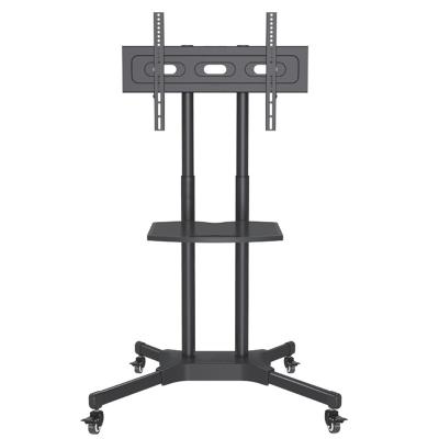 China Hot Steel SPCC TV Stand With Rolling Mount TV Cart For 32