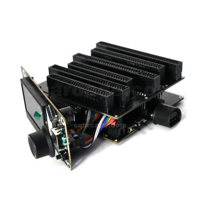 China Retro DIY Sanni Cart V5 Game Card Unloader Open Source Cartridge Reader Whole Kits 7-in-1 Interface Burner 7-in-1 Burner for sale