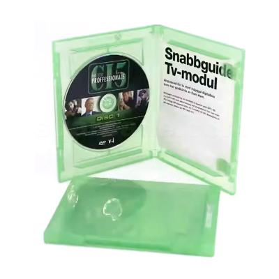 China Replacement Plastic Case For X BOX ONE Single Game Disc Spare Green Box 1 CD With Logo for sale