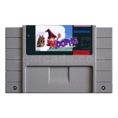 China Good Quality Dottie Dreads Naught 16 Game Bit Card For Retro Retro Video Game Game SFC SNES Games Game Cartridge for sale