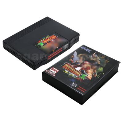 China New Arcade Cassette Shockbox 161 in 1 NEO GEO AES Multi Games Cartridge Ver. 3 upgraded version for AES family retro game console games game cartridge for sale