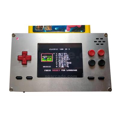 China CoolBaby Real FC Notched Aluminum Shell Handle Game Console Reteo Game Accessory Can Reveal FC Game Cartridge 3.25