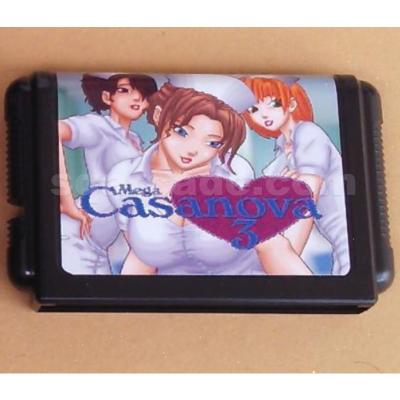 China Retro Casanova 3 Retro Video Game v1.0 Mega Drive /Genesis System 16Bit Game Card Games Mega Game Cartridge for sale