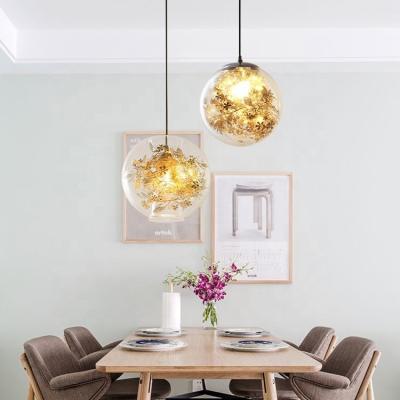 China Modern Nordic Decorative Flower Shaped Pendant Lights Living Room for sale